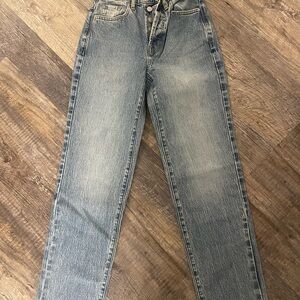 BRAND NEW PACSUN    “DAD-JEANS” SIZE 22 BUTTON FLY